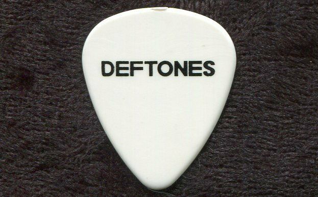 Deftones 2010 Blackdiamondskye Tour Guitar Pick!!! Custom Concert Stage Pick