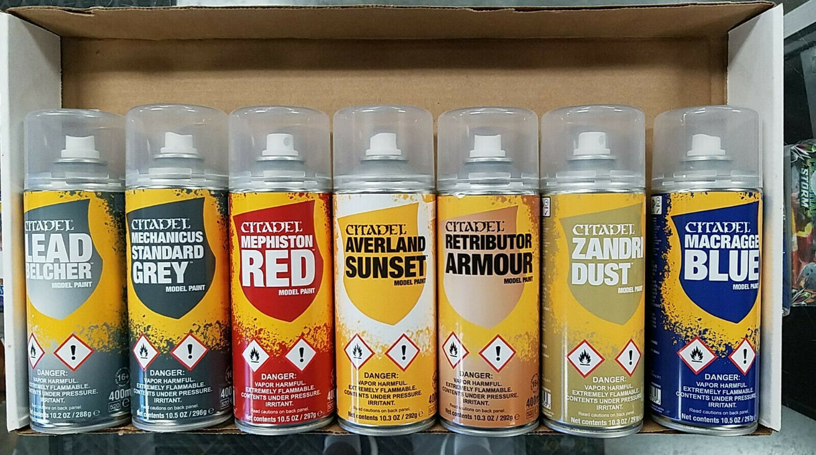 Citadel Spray Paint Cans 400ml - Games Workshop - Warhammer 40k - All Colors!