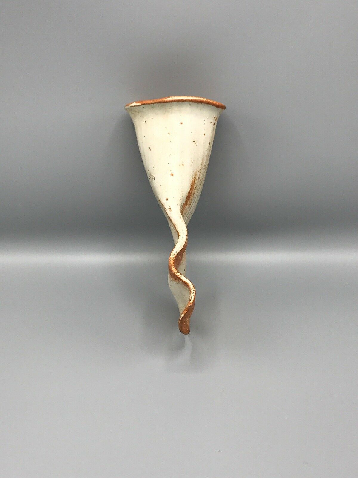 Rare Michael Cohen Wall Pocket Mid Century Modern Collectible Rustic Pottery